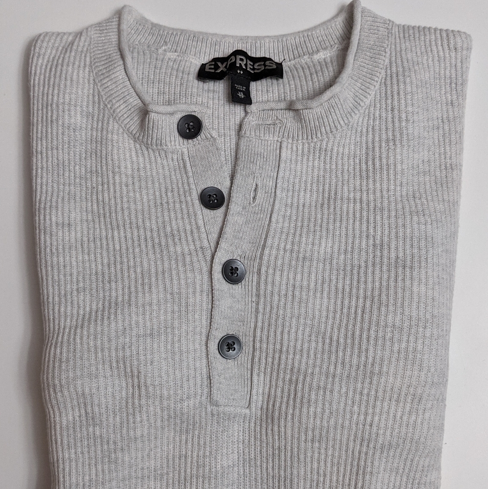 Express Ribbed Henley